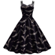 thumbnail image 3 of Vestido informal sin mangas con estampado sangriento de Halloween para mujer, vestido sexy para fiesta, trabajo, estilo gótico, con cuello redondo, 3 of 5