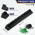 thumbnail image 2 of 46pcs Magnetic Wrench Organizer for Tool Box, Magnetic Modular Wrench Organizer Holder Toolbox Universally for 46 Tools Drawer Chest Ratcheting Offset Wrenches, Black Green, 2 of 7