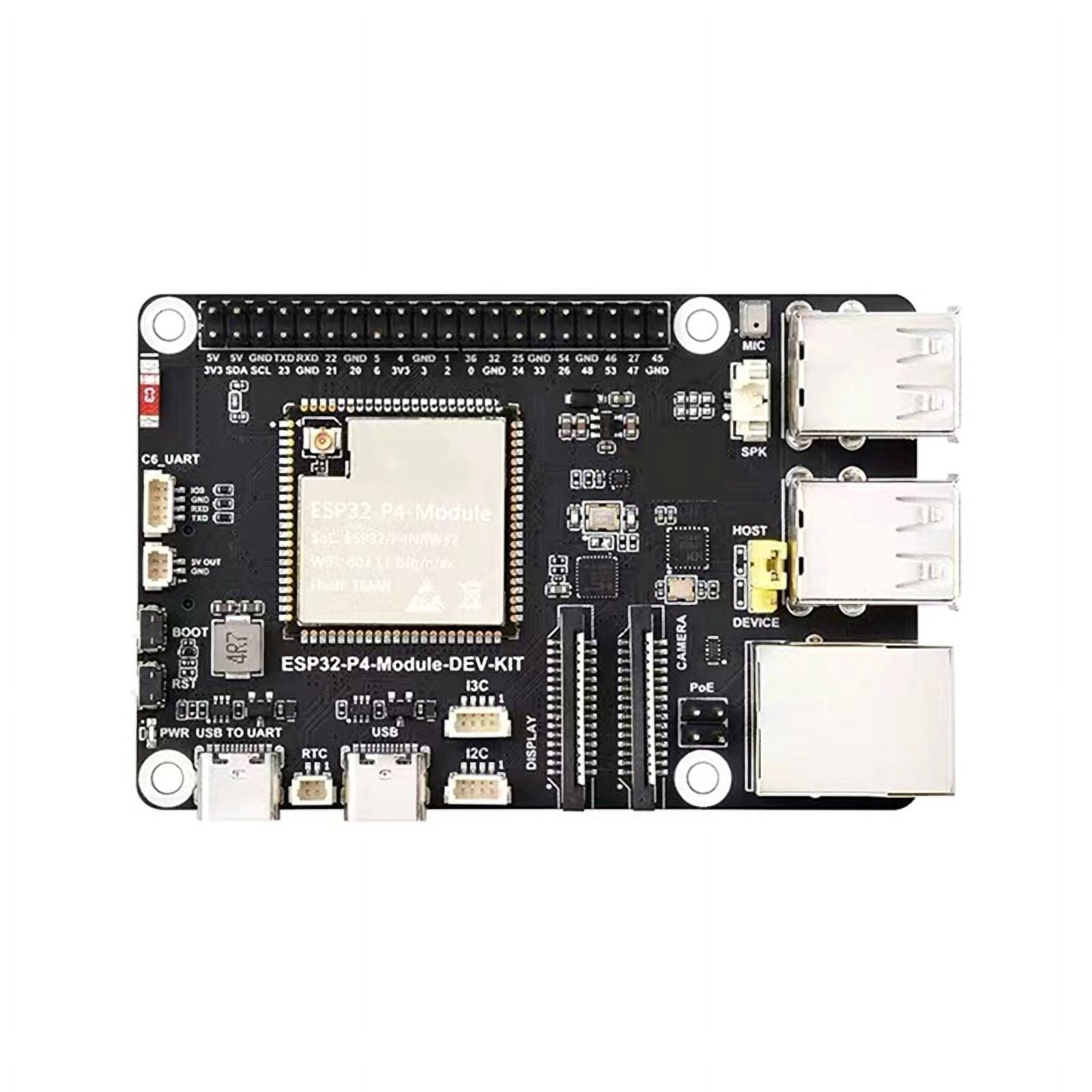 ESP32-P4-Module Development Board with 5MP OV5647 Camera Speaker Supports for Wi-Fi6/BLE POE Interface