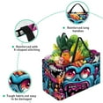 thumbnail image 3 of Graffiti Premium Oxford Cloth Picnic Basket - Reusable, Foldable, Large Capacity Storage Box, Ideal Storage Bin or Shopping Basket for Outdoor Adventures, 3 of 7