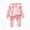 G819-Pink, variant on HFHAPW Kids Toddler Boys Girls Pajamas Funny Graphic Pajamas Gift Sleepwear Pjs Set