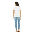 thumbnail image 5 of BELLA+CANVAS Women's Relaxed Short Sleeve Crew T-Shirt for Crafting, White, Large, 1-Pack, 5 of 10