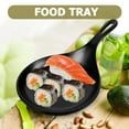 thumbnail image 4 of Milisten 1Pcs Salad Plate With Handles For Organizing And Serving In Black Material, 4 of 7