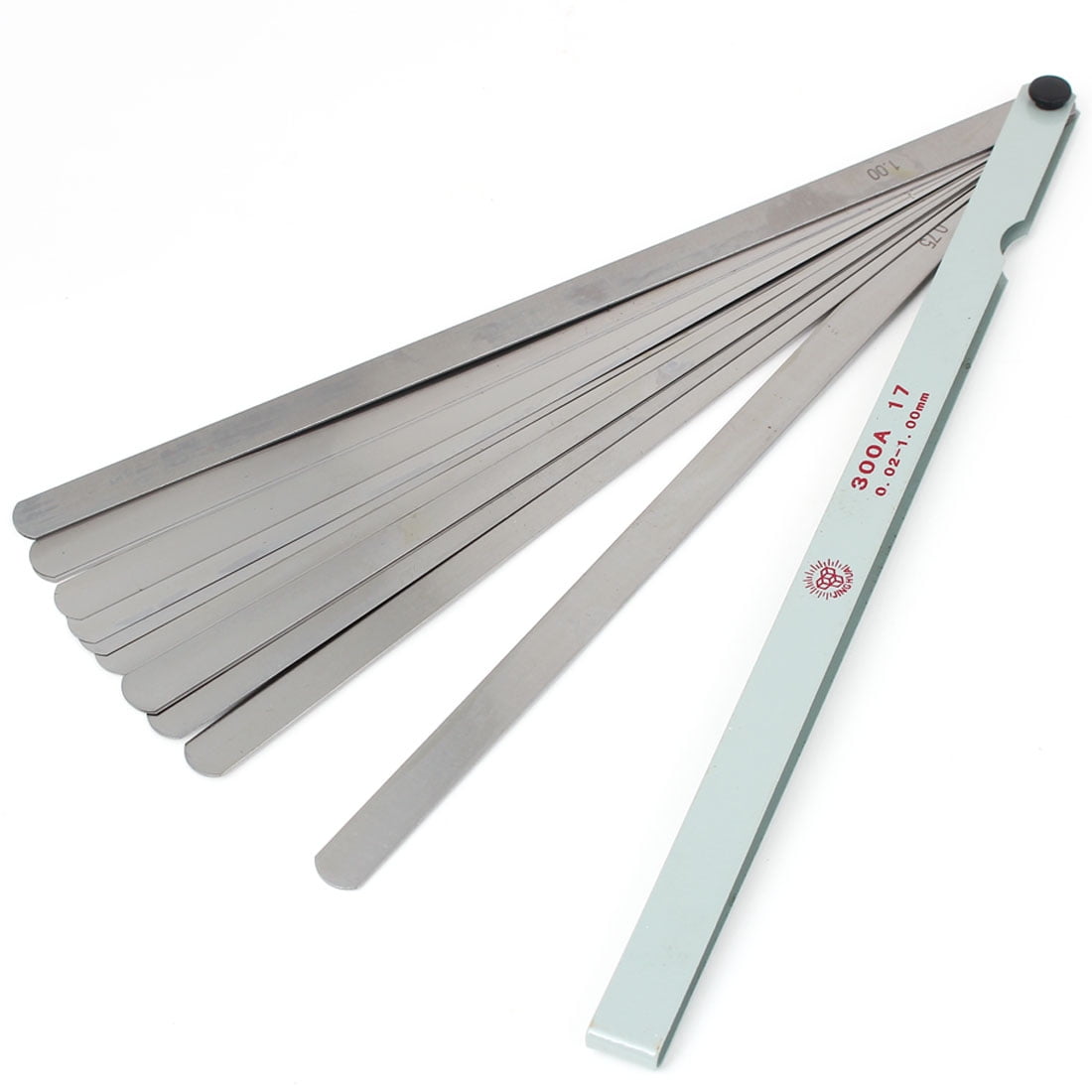 Metric Feeler Gauge 17 Blade Gap Filler 0.02-1.00m... - Grandado