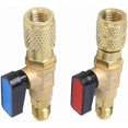 thumbnail image 3 of yeuweold R22 R410A Air Conditioning Refrigerant Valve Ball Valve Hose Adapter, AC Adapter Hose Kit, 3 of 5