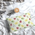 thumbnail image 5 of Pofeuu Insects Print Polyester Microfiber Plush Pillowcases, Super Soft and Cozy Pillow Case Covers with Envelop Closure（Pillow core not included）-16"x24", 5 of 6