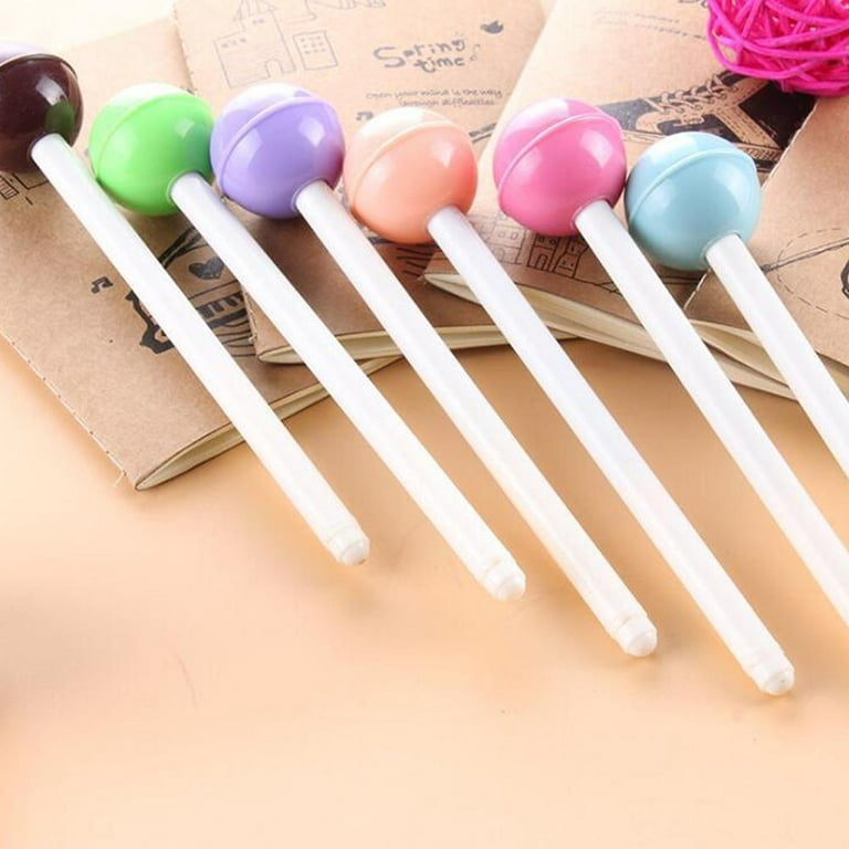 5pcs/lot Kawaii Chocolate Biscuit Scented Gel Pen Food Silicone Scented Pen  stationery for school and office - AliExpress