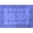 thumbnail image 1 of Ahgly Company Indoor Rectangle Oriental Blue Industrial Area Rugs, 5' x 7', 1 of 4
