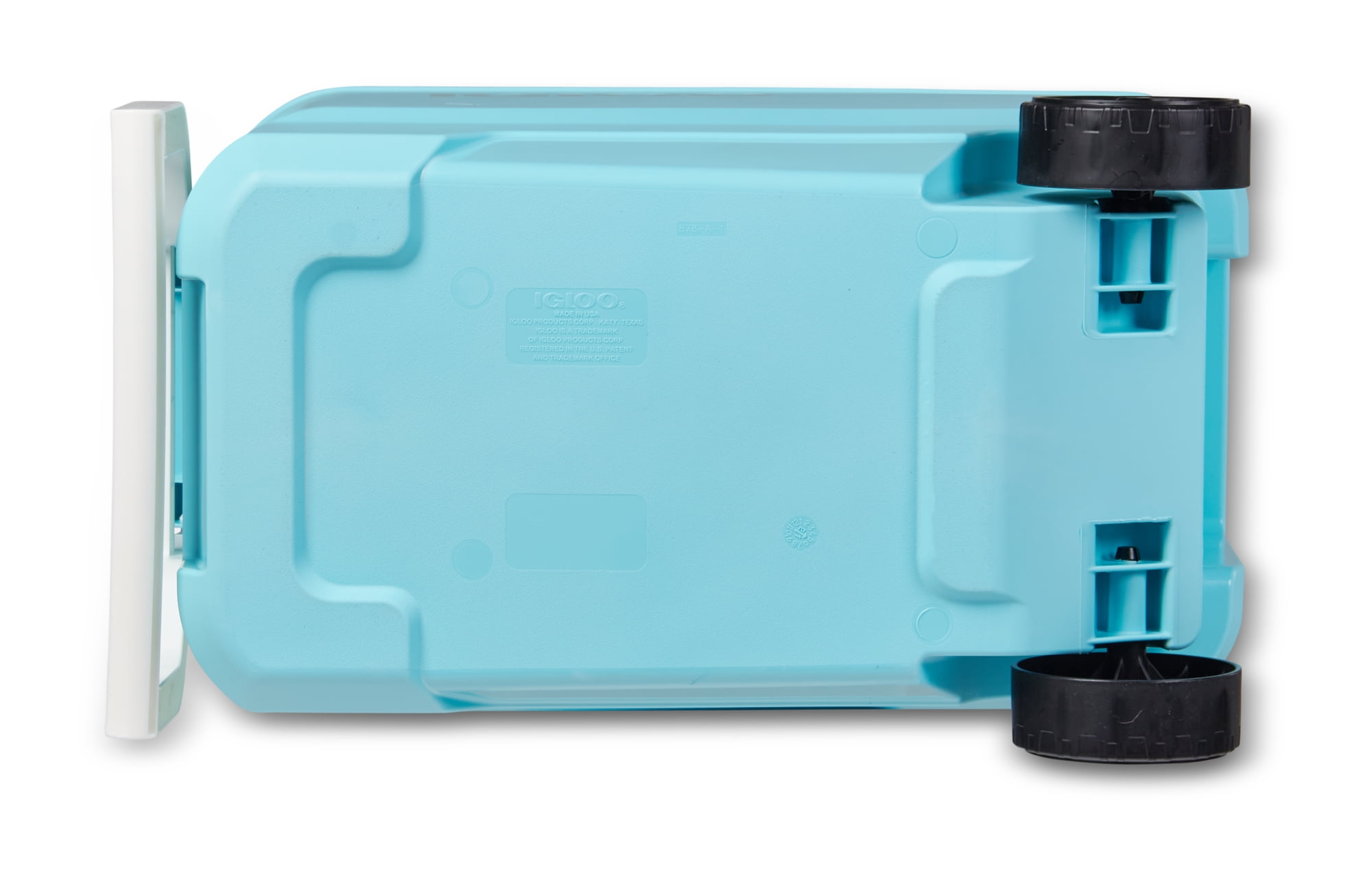 Igloo 38 qt. 'Wheelie Cool' Hard Ice Chest Cooler with Wheels - Blue