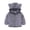 Gray, variant on Toddler Baby Girls Boys Coral Velvet Jacket Fleece Hooded Coat Kids Zip up Warm Candy Color Fall Winter Outwear for 2-7 Years