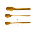 thumbnail image 4 of Wosthever Cuchara de cocina liviana y de materiales para una cocción eficiente Cucharas de fáciles de usar para cocinar marrón claro 30CM Type1 NO1, 4 of 6