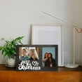 thumbnail image 5 of 1 Pc 4x6 Picture Frame in Black for Sister Best Sister Ever Close to Heart Double Frame Hold 3D Photo Frame MDF Wall Frame Memorial Picture Frame for Sister Gifts, 5 of 7