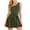Army Green, variant on Staron Summer Jumpsuits for Women Casual One Shoulder Sleeveless Solid Short Romper Party Vacation Fashion Jumpsuit, Black XL