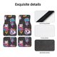 thumbnail image 4 of Fotbe Cat Icecream Juego de 4 Tapetes para Auto con Estampado – Alfombrillas de Goma Reforzada, Diseño Antideslizante, Protección para Todo el Año – Vehículos, Autos, Camionetas y SUVs, 4 of 7