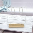thumbnail image 3 of Esquirla Jewelry Display Rack Ear Card Display Holder for Ear Cards Keychains White, 3 of 7