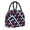 Black, variant on Horeoi Patriotic Star Pattern Large Insulated Lunch Bag for Work, School, Picnic - Waterproof, Durable Oxford Cloth, Comfortable Handle-Light Grey