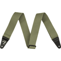 Fender SuperSoft Polyester 2" Guitar Strap, Olive