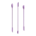 thumbnail image 3 of Mini pala de maquillaje,Cuchara cosmética Cuchara pequeña de silicona reutilizable,Aplicador portátil Agitador de loción Mango largo,Herramienta para mezclar belleza Pala pequeña de, 3 of 8