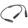 thumbnail image 1 of Cables XLR, Cable Profesional XLR Hembra A Macho Tipo Y Para Soportes De Conexión Para Mesas De Mezclas, 1 of 7