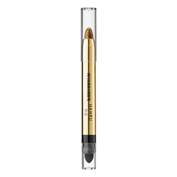 Fiudx Ofertas Flash Del Día Lápiz Para Sombras De Ojos, Luz Alta, Luz Perlada, Destello Fino, Lápiz De Gusano De Seda, Iluminador, Barra De Sombra De Ojos De Doble Cabeza