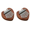 thumbnail image 1 of Mini Kalimba Mini Thumb Piano 8-Tone Portable Beginner Finger Piano Instrument D, 1 of 8