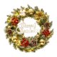 thumbnail image 1 of Corona navideña para puerta delantera, decoración rústica decorativa de Navidad, corona navideña para chimenea, Patio, porche de año Nuevo, hogar, 1 of 9