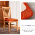 thumbnail image 6 of Stretch Chair Seat Covers, Spandex Jacquard Chair Seat Covers Removable Washable Chair Seat Cushion Cover For Kitchen, 6 of 6