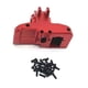 thumbnail image 3 of Kit De Cubierta De Engranaje De Caja De Trasera Mejorada Para Coche RC Para 1/14 14209 14210 Piezas De ActualizacióN De Coche RC Rojo, 3 of 5
