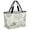 Green, variant on Gray Shell Coral Beach Bag for Women, Large Breathable Mesh Beach Tote Bag, Coastal Summer Beach Nautical Ocean Sandproof Lightweight Travel Bags for Vacation Picnic Swimming Pool 15.7"x15.7"x9.1"