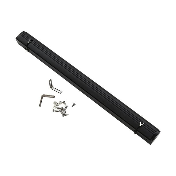 Toldo de techo con control remoto 1/10 1/8 para coches RC SCX10 TRX4 D90 ARB Negro