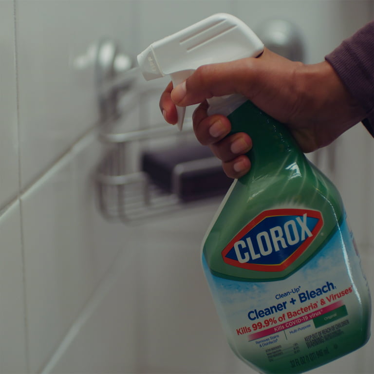 Clorox Commercial Solutions Clean-Up All Purpose Cleaner, 32 Oz Spray Bottle  PLUS 128 Oz Refill