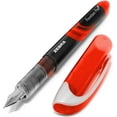 thumbnail image 4 of Zebra Fuente - Disposable Fountain Pen - 1.0mm Fine Nib 0.6mm Line Width - Wallet of 4 - Red, 4 of 5