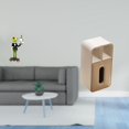 thumbnail image 2 of Figura de escritorio,Estatua de rana camarero,estante,escritorio,decoración del hogar,caja de pañuelos,Funda para caja de pañuelos de cuero sintético para dormitorio,Caja de almacenamiento, 2 of 8