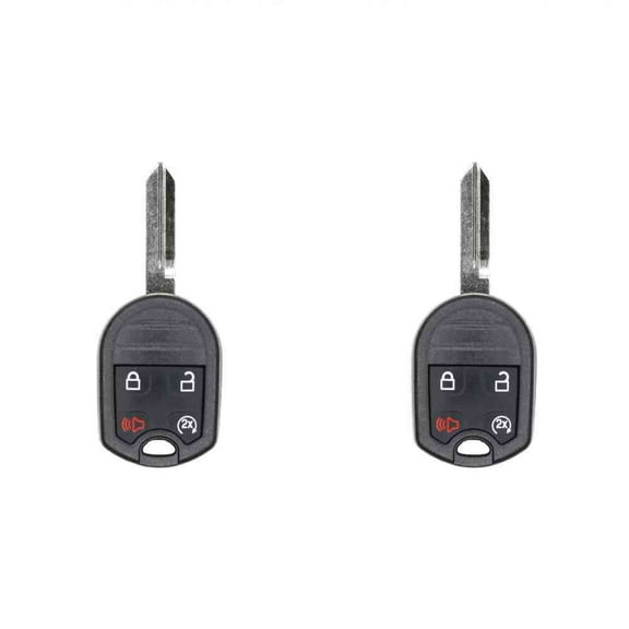 Replacement Keyless Remote Head Key Fob for Ford F-150 2013 FCC CWTWB1U793 OUC6000022 2AOKM-FD3 Part Number 164-R8067 164-R8064 Pack of 2