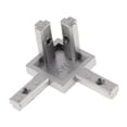 thumbnail image 1 of L Conector de esquina interior de de 3 vías para de ranura en Sharpla Conector de esquina interior de 3 vías, 1 of 8