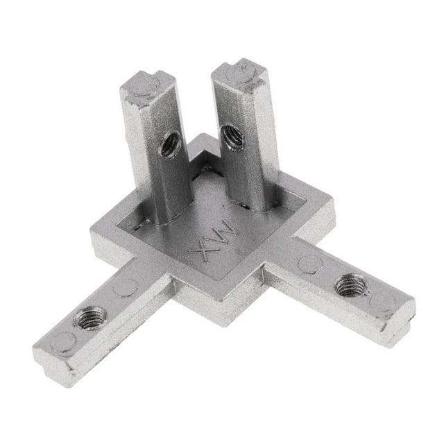 L Conector de esquina interior de de 3 vías para de ranura en Sharpla Conector de esquina interior de 3 vías