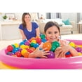 thumbnail image 4 of Intex 100-Pack Large Plastic Multi-Colored Fun Ballz For Ball Pits (4 Pack), 4 of 6