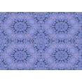 thumbnail image 1 of Ahgly Company Indoor Rectangle Patterned Denim Blue Area Rugs, 6' x 9', 1 of 1