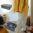 thumbnail image 4 of 2 Grid Socks Box Closet Organizers And Storage Sock Case Foldable Box Sock Organizer Underwear Drawer Organizer, 4 of 6