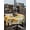 Light Brown Yellow, variant on Outdoor Tablecloth with Umbrella Hole and Zipper, Farm Flowers Round Table Cloth 60 Inch Waterproof Tablecloth, Retro Sunflowers Barn Doors Butterfly Wood Board Picnic Table Cover for Patio Camping