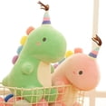 thumbnail image 4 of Juguete de peluche de dinosaurio YONGSHENG verde 13.8 pulgadas, 4 of 5