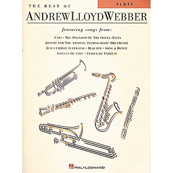 Pre-Owned The Best of Andrew Lloyd Webber: for Flute (Paperback) 0793534283 9780793534289