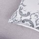 thumbnail image 3 of Fundas de almohada decorativas duraderas de alta calidad en color gris, material de lino con cremallera oculta invisible, fundas de cojín cuadradas para sala de estar (juego de 4), 3 of 6