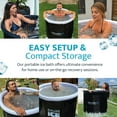 thumbnail image 6 of Open Box Explore Ice Bath Pro Max X-Large Athlete Cold Plunge Tub, Black/White, 6 of 9