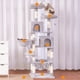 thumbnail image 3 of Árbol para Gatos Heybly HCT032W de 180 cm con Juguete para Gatos Grandes, 3 of 9