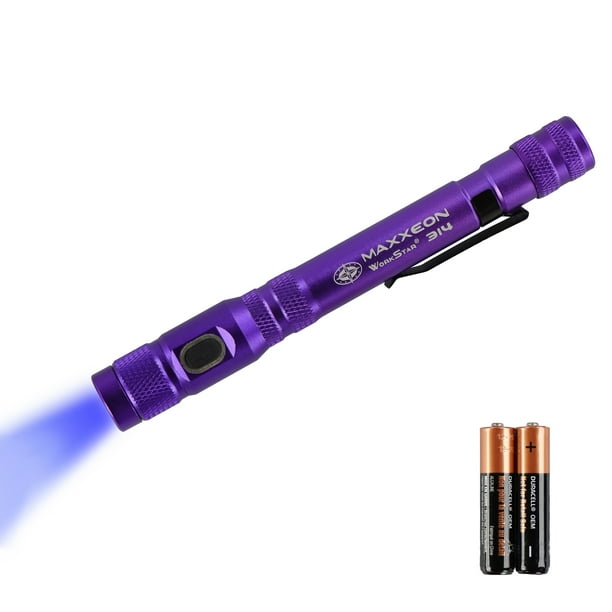 Maxxeon Workstar 314 Zoom UV Flashlight for Leak Detection and Resin
