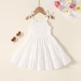 thumbnail image 3 of Younger Tree Baby Girl Dress Kid Sleeveless Sling Princess Beach Dresses Summer Clothes for 3-4T, 3 of 8