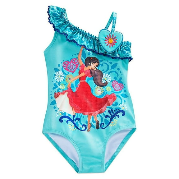 Disney Elena of Avalor One PC Swimsuit Girl Size 5/6