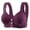 Dark Purple, variant on Seamless Wireless Supportive Bra Jelly Wireless Bra Seamless Jelly Bra for Sister Summer Clothes Bra