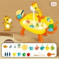 thumbnail image 3 of Juegos de pesca para niños efluente de circulación automática estructura de borde suave estanque de pesca eléctrico para niños para el hogar ANGGREK Otros, 3 of 8
